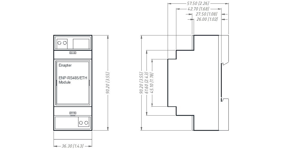 ENP-RS485-ETH_Dimensions